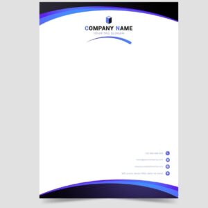 A4 Size Corporate Letterheads